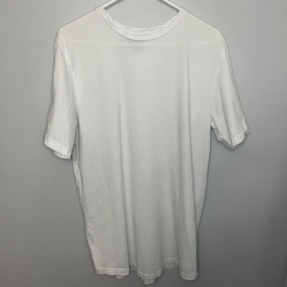 Boohoo Man Muscle Basic Crew Neck Mens T-Shirt Medium Knit Made In Turkey VGCond